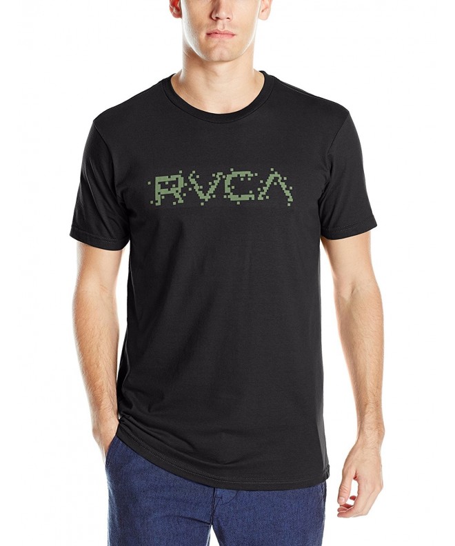 RVCA Mens Digi Black Medium