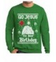 Tstars Birthday Christmas Sweater Sweatshirt