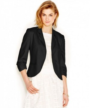 Bar III Womens Sleeves Blazer