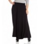 Womens Plus size Solid Skirt black