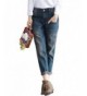 Yeokou Womens Distressed Cropped Picture