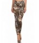 Womens Weather Legging Natural Leopard