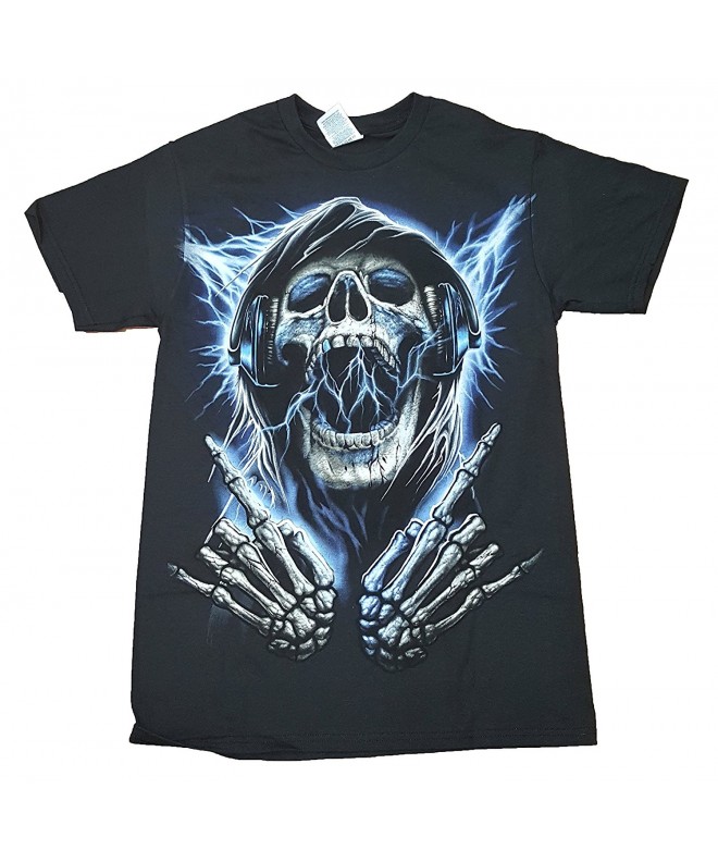 Grim Reaper Rocks Graphic T Shirt