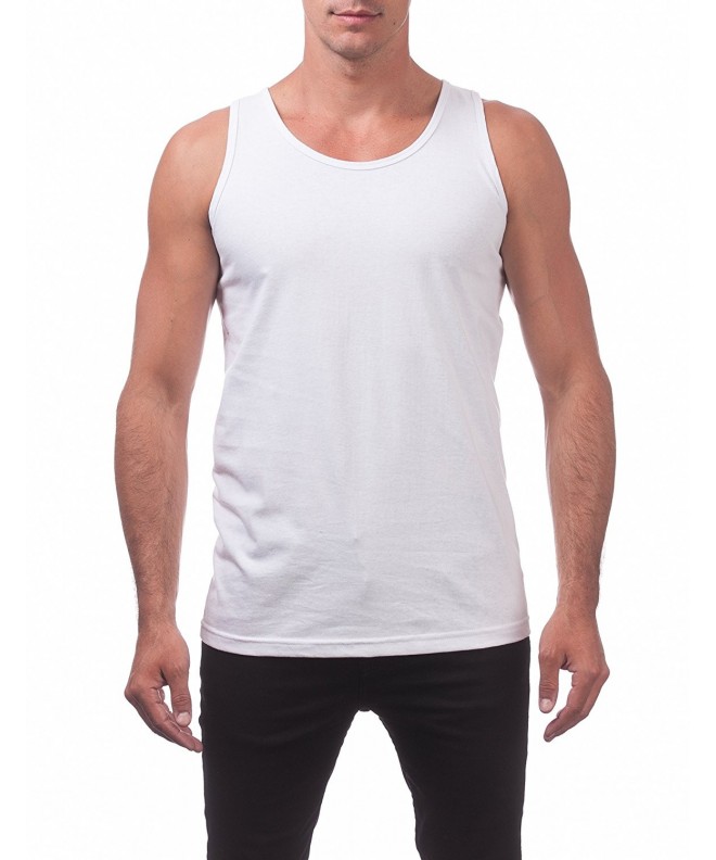 Mens Comfort Tank Large White