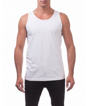 Mens Comfort Tank Large White