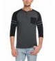 HOTOUCH Active Henley T Shirt Black