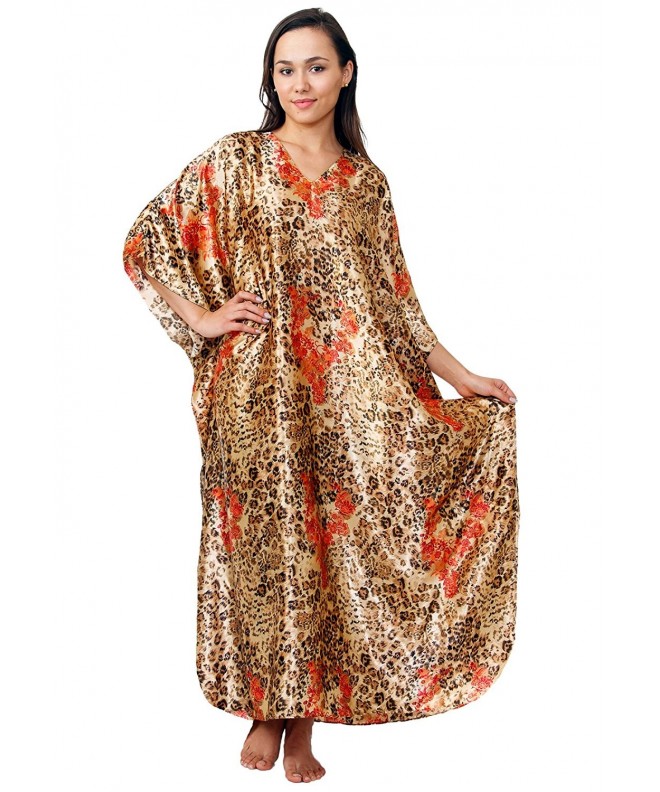 Satin Caftan Exellent Cheetah Caf 45