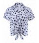 Twinkle Star Print Sleeve Button