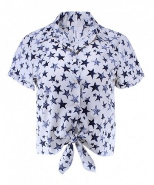 Twinkle Star Print Sleeve Button