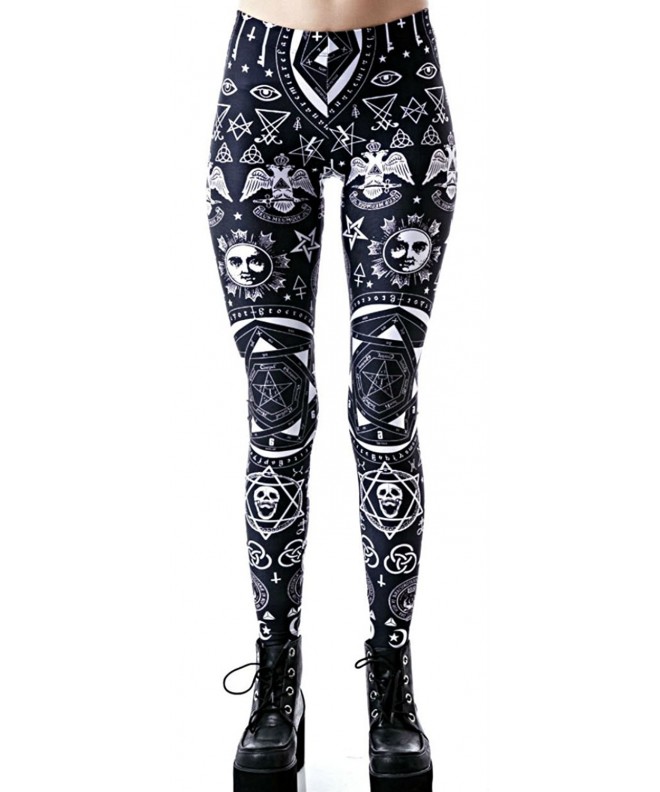 Killstar Occult Pentagram Illuminati Leggings