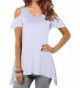 STYLEWORD Womens Shoulder Casual T Shirt