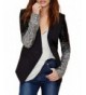 Auxo Womens Blazer Sparkle Patchwork