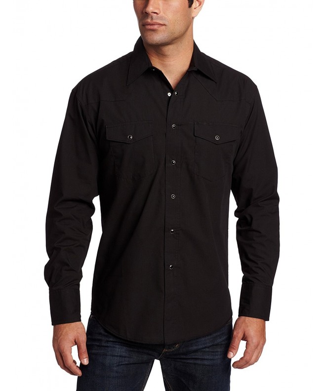Wrangler Sport Western Shirt Black