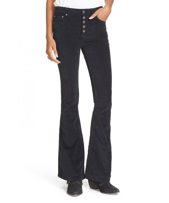 Women's Stretch Corduroy Pants in Midnight Blue - CN1862N6AA5