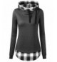 DJT Womens Funnel Contrast Pullover