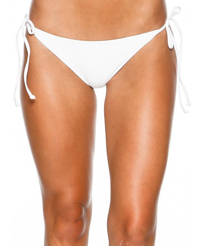 LSpace Womens Bikini Bottoms White