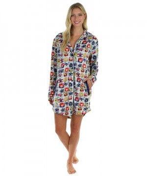 Frankie Johnny Sleepwear Cameras FJLFR1506 1054 MED