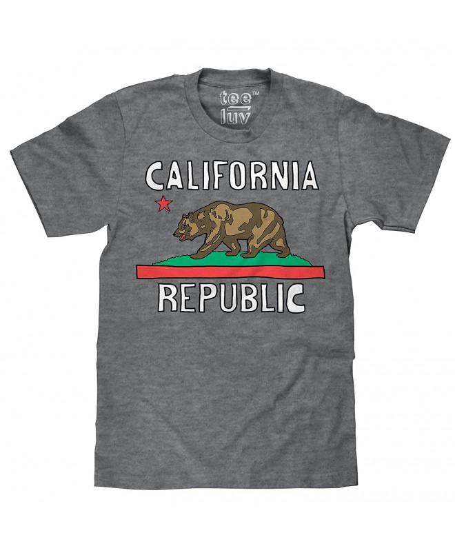 California Republic T-Shirt - Charcoal Heather - CK11V0351QL