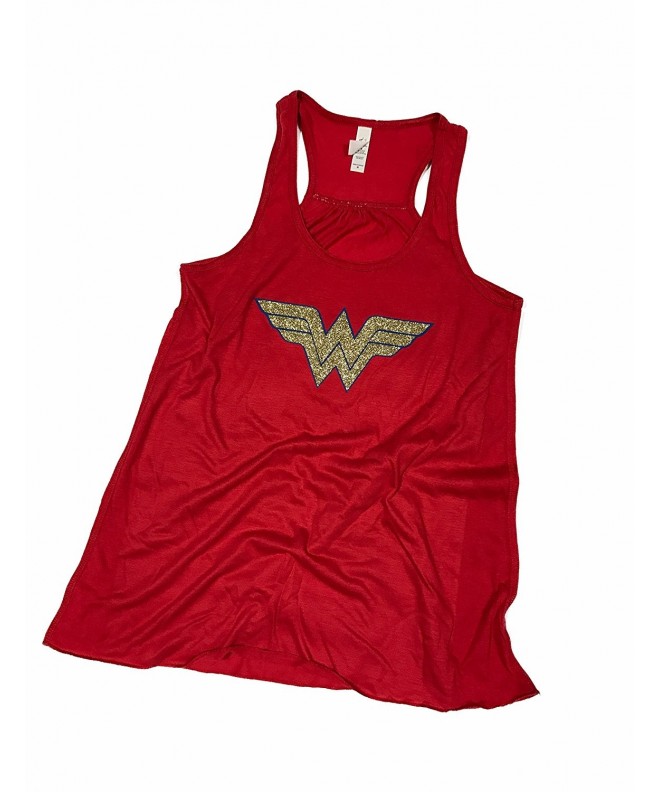 Wonder Woman Flowy Womens Tank