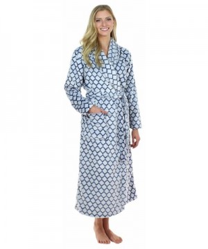 Sleepyheads Womens Bathrobe Quatrafoil SHP1400 4063 MED