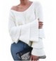 Glamaker Womens Pullover Sweater Sleeves