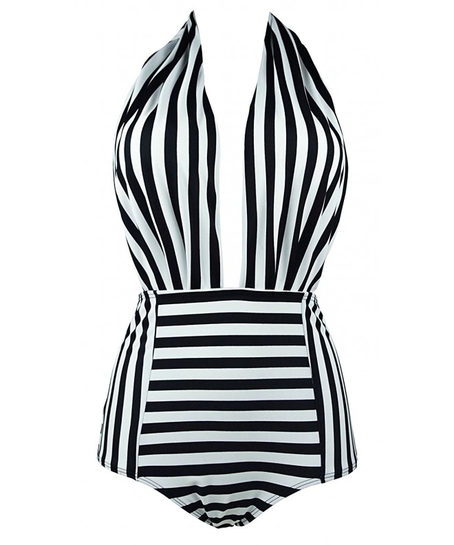 COCOSHIP Backless Swimsuit Swimwear Monokini