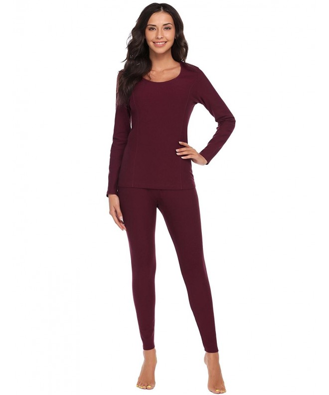 Ekouaer Womens Thermal Underwear Layering