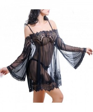 evershare Lingerie Sleepwear Backless Nightwear