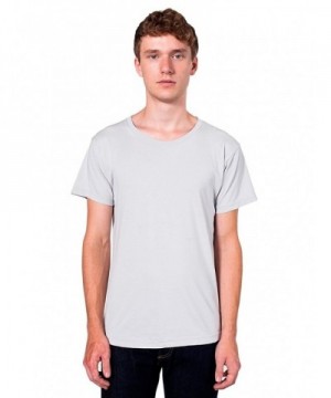 American Apparel Crewneck T Shirt Silver