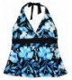 Heat Womens Halter Tankini Swimsuit