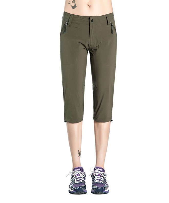 Nonwe Womens Outdoor Quick Capris