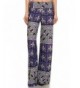 Womens Length Palazzo Floral Patchwork