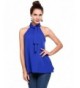 ThinIce Summer Sleeveless Halter Blouse