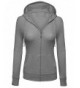 Womens Sleeve Hoodie Jacket Heather