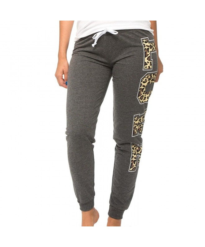 E358P CGY L Coco Limon Fleece Womens Jogger