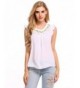 Zeagoo Womens Casual Chiffon Sleeveless