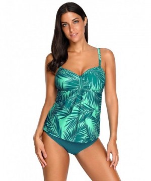 GRAPENT Overlay Printed Swimsuit Bathing