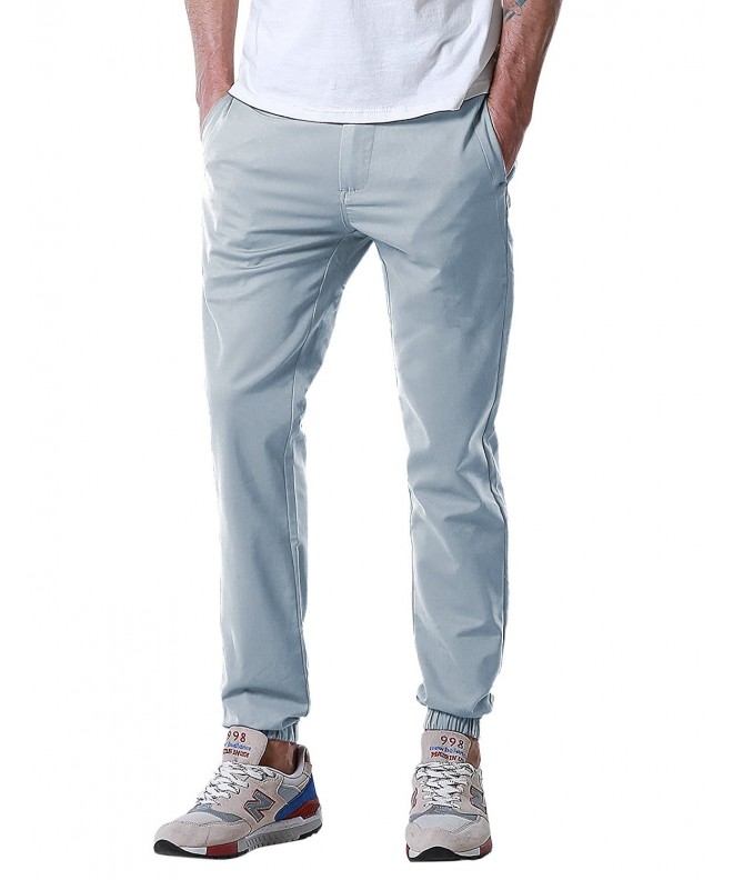 Match Tapered Banded Jogger Silver