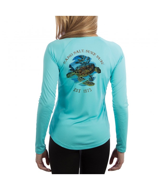 Turtle Womens Sleeve T Shirt X Large