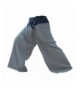 Fisherman Pants Trousers Cotton Black