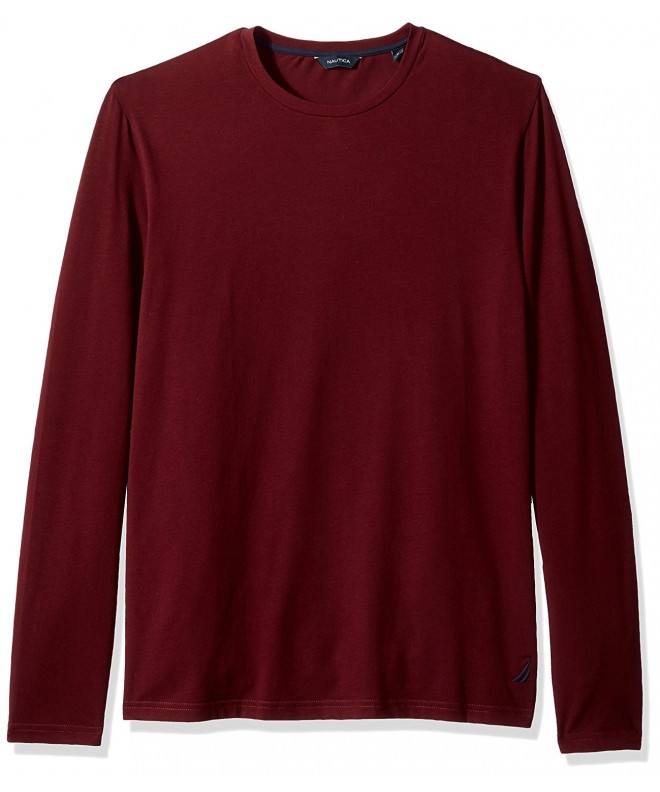 Nautica Sleeve Solid Burgundy X Large