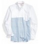 Goodthreads Slim Fit Long Sleeve Placed Stripe Stripes