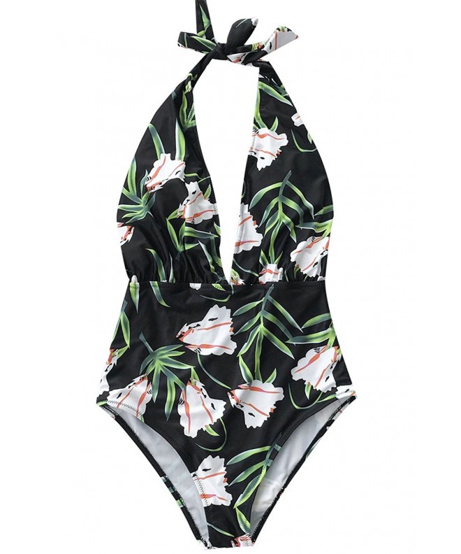 Cupshe Fashion Printing Padding Swimsuit