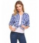 Dozenla Casual Cuffed Boyfriend Flannel