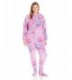 Casual Moments Womens Hooded Pajama