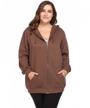 INVOLAND Active Full Zip Hoodie Jacket