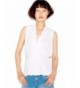 Bar III Womens Sleeveless Blouse