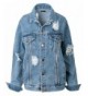 ililily Vintage Distressed Boyfriend US Medium