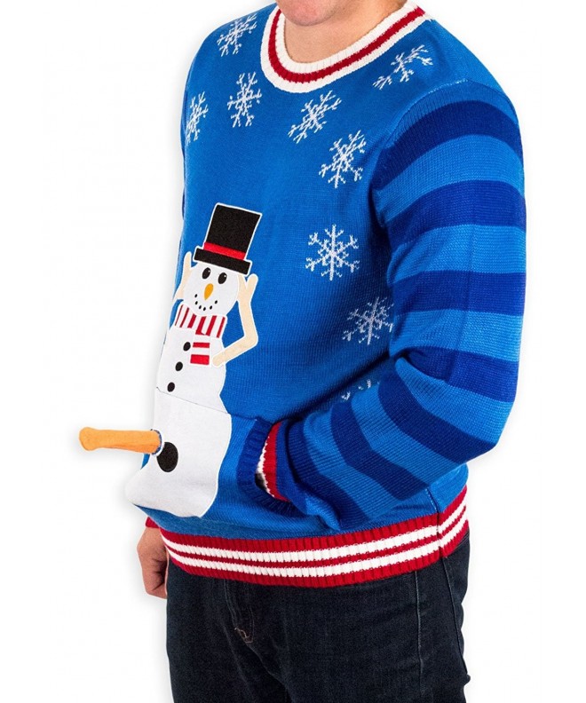 Excited Snowman Christmas Sweater Festified