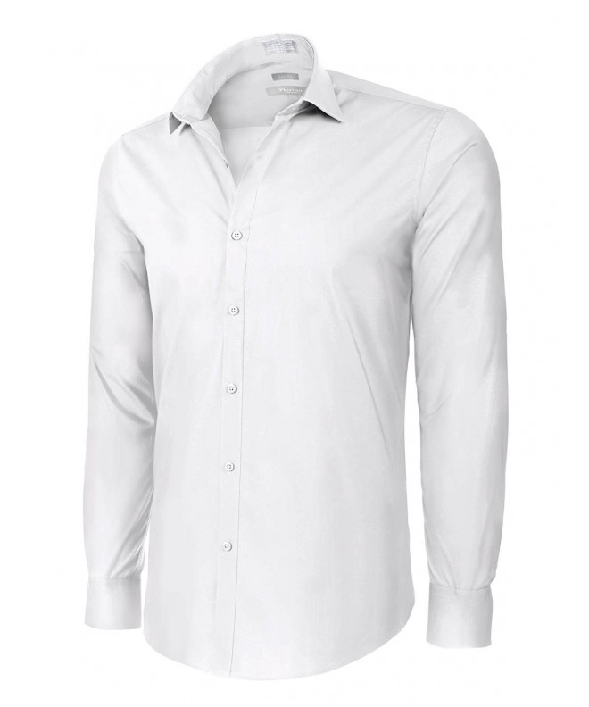 Slim Cotton Pocket Dress Shirt